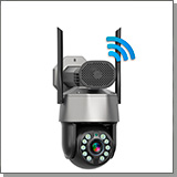 Уличная поворот. купольная Wi-Fi 5Mp IP-камера «KDM-HD503-20X» с 20X Zoom